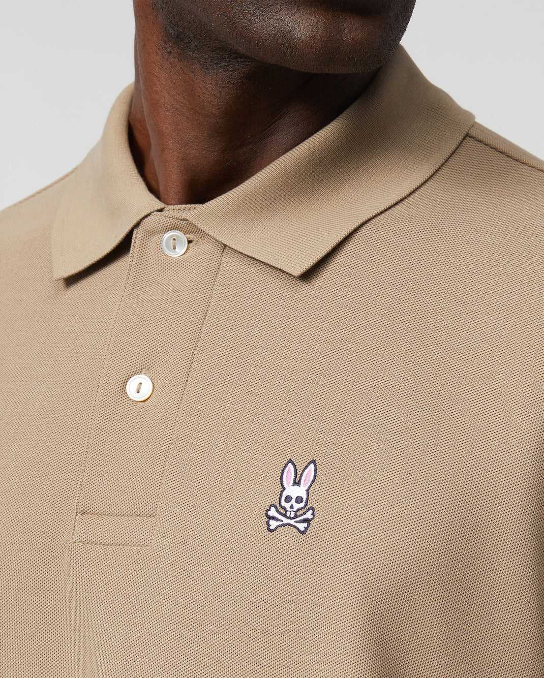 Polos Psycho Bunny Classic Polo Grise Marron Homme | UUL-42623366